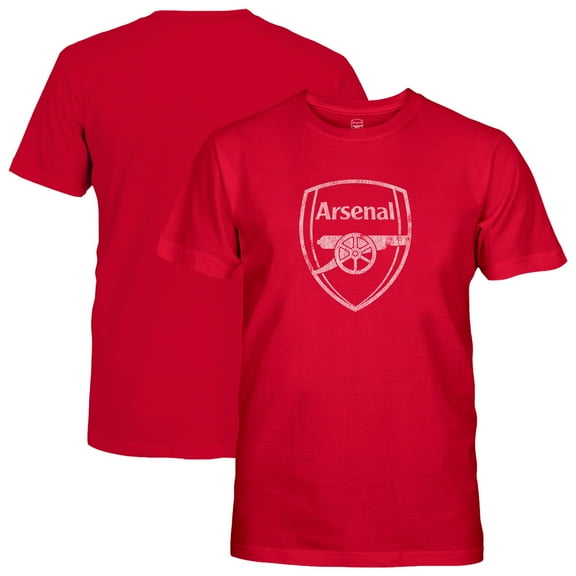 Youth 1863FC Red Arsenal Mono Badge T-Shirt