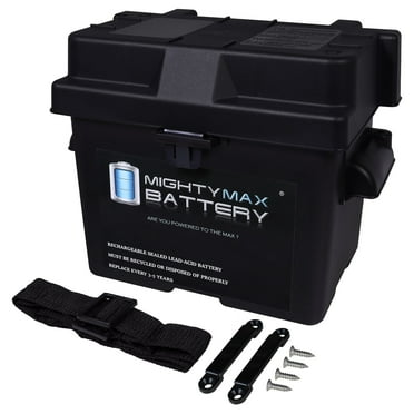 Group U1 Battery Box for Marine, Scooter, Solar Deep Cycle