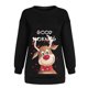 thumbnail image 4 of ICHUANYI Clearance Women's Vintage Christmas Loose Long Sleeve Printed Sweatshirt ICHUANYI "ICHUANYI", 4 of 6