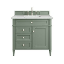 James Martin Vanities 650-V36-3Enc Brittany 36" Single Basin Poplar Wood Vanity Set -