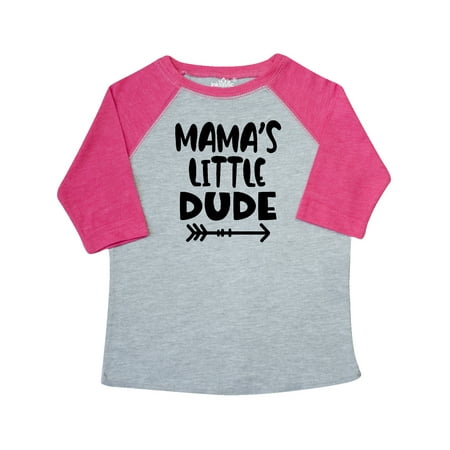 

Inktastic Mama s Little Dude with Arrow Gift Toddler Boy Girl T-Shirt