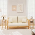 thumbnail image 2 of Gymax Side Table Set of 2 w/Storage Shelves & Bamboo Construction for Living Room, 2 of 10