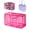 Hot Pink, variant on Beach Bag Organizer Lightweight Handbag Organizer, Black, Small