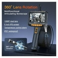 thumbnail image 3 of 5inches 360 Rotation Dual Camera Borescope 8.5mm 1080P Full HD Endoscope Camera For Car Engine Instrument Inspection ,Stunning Clarity, 3 of 6