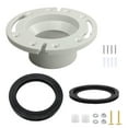 thumbnail image 2 of Flange,Rv Toilet 385345892 3-in-1 Set And Socket Rv Seal And Socket Toilet Seal And Rv 385345892 3-in-1 Kit Rv 385345892, 2 of 6