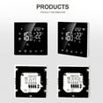 thumbnail image 2 of thermostat LCD WIFI Chauffage au Sol Monté au Mur, 2 of 9