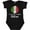 AB-Black, variant on Inktastic I'm So Cute, I Must Be Italian Sunflower Italy Flag Boys or Girls Baby Bodysuit