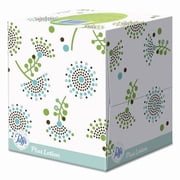 Puffs Plus Lotion Facial Tissue, Cube, 56 Tissues Per Box, 4 Count