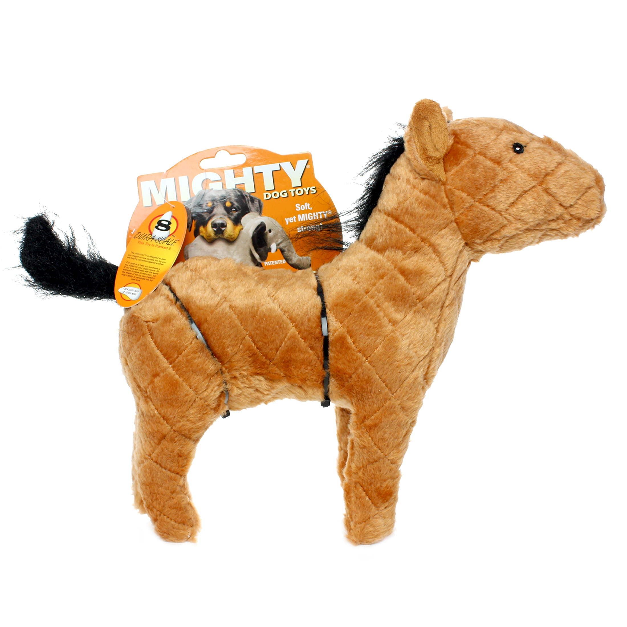Mighty Farm Horse Durable Plush Squeaky Dog Toy