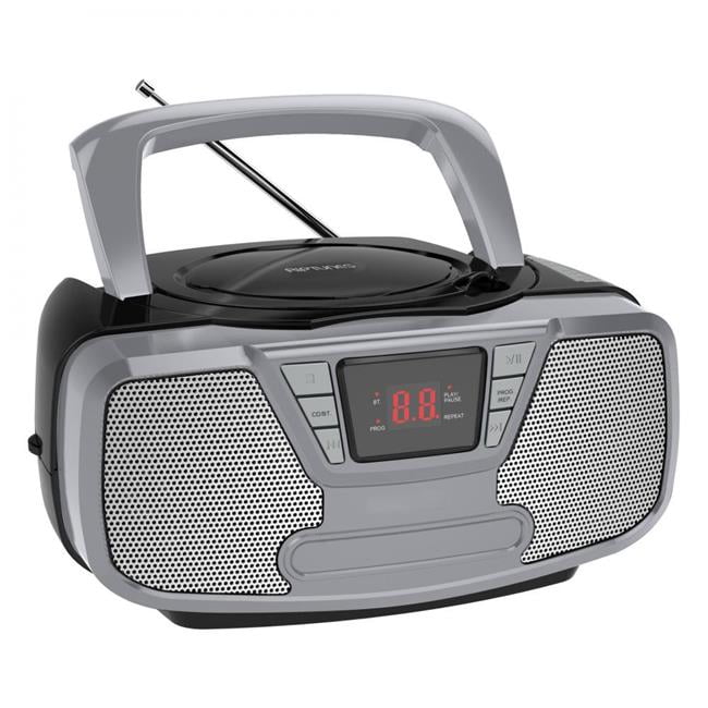 CD Boombox with Bluetooth, Black