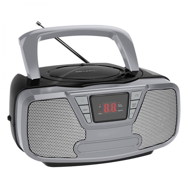 CD Boombox with Bluetooth, Black