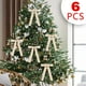 thumbnail image 1 of Lazos de Terciopelo para Árbol de Navidad | Tela Suave y Lujosa | Elegantes Adornos Navideños para Coronas y Guirnaldas | Adornos Fáciles de Atar | Adornos Navideños para Regalar, 1 of 6