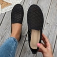 thumbnail image 2 of SuTry Women's Flat Shoes Round Toe Slip On Breathable Mesh Lightweight Comfortable Casual Walking Office Daily Wear(36), 2 of 9