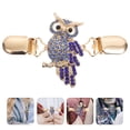 thumbnail image 3 of Moda Alloy Owl Design Broche Clip Suéter Shawl Cardigan Cadena Clip, 3 of 5