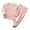 Pink-35jQf, variant on JFOPQVSM Kids Underwear Set Long Sleeve Thermal Underwear for Toddler,Boys Girls Thermals Base Layer for Cold Weather Unisex (1-7Y)