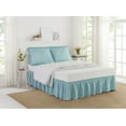 thumbnail image 3 of The Pioneer Woman Washy Trellis 3-Piece Bedskirt and Sham Set, 3 of 4