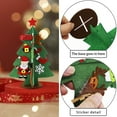 thumbnail image 3 of 2 piezas de árbol de Navidad de fieltro, árbol de Navidad de pared para bricolaje, decoración navideña para niños pequeños, regalos de Navidad para niños, hogar, 3 of 5