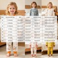 thumbnail image 5 of NOLDARES Kids Toddler Boy Pajamas Pj Set Long Sleeve Snug Fit Soft & Cozy Sleepwear Loungewear 2-Pack 6-12 Months 12-24 Months 2t 3t 4t 5t 6t 7t 8t 9t Children,Orange,5-6 Y, 5 of 9