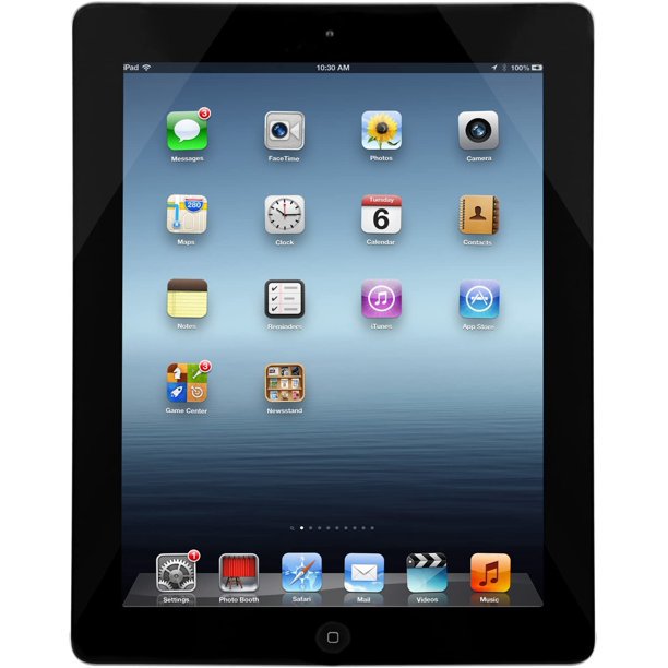 Refurbished Apple iPad 4 A1458 (WiFi) 16GB Black (Refurbished Fair Condition) *MAX iOS Ver. 10.3.4 (LIMITED APPS)*