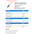 thumbnail image 2 of Spark Plug - Compatible with 1971 - 1974, 1976 - 1977 Pontiac Ventura 1972 1973, 2 of 2