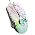 thumbnail image 1 of Mechanical Mouse Wired Gaming Computer Mouse Programmable Gaming Mouse With Colorful Breathing Light No.3, 1 of 6