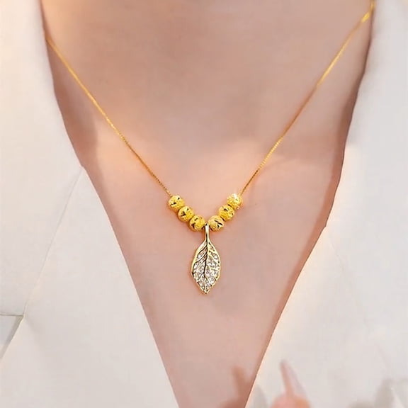 Gold Necklace for Women 18K Real Gold Silver Plated Dainty Pendant Choker Trendy Cute Luxury Charm Chain Necklace Jewelry Gift