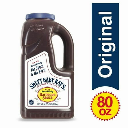 Sweet Baby Ray's Original Barbecue Sauce 80 oz, Pack of 2