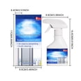 thumbnail image 3 of Spray limpiador de ventanas | Solución de limpieza de vidrios y pantallas para el hogar | Descontaminación eficiente, eliminación de grasa, fórmula sin rayas | Seguro para ventanas de pantalla | 237, 3 of 9