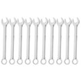 thumbnail image 1 of 10PCS 18mm Opening Wrench Chrome‑Vanadium Steel Double Head Spanner Hand Ratchet Wrench, 1 of 5