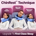 thumbnail image 4 of ComfyNap® Versatile Travel Neck Pillow for Airplane [Patented], 9 Positions in 3 Techniques, Plane Pillow with Pure Memory Foam, Travel Pillow with HeadRest Flight Sleep, Travel Essential - Zeus, 4 of 5