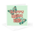 thumbnail image 5 of 3drose, Happy Birthday Mom. Butterflies., 6 Greeting Cards with Envelopes, 5 of 7
