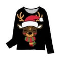 thumbnail image 6 of Bnwani Christmas Long Sleeve Toddler Shirts Boys Crew Neck Tops 3-4t, 6 of 6