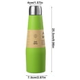 thumbnail image 3 of Water Bottle, Vacuum Insulated Thermos, Leakproof for Hot Cold Drinks, Portable for Sports Travel, Migroa Water Cup Green, 3 of 9