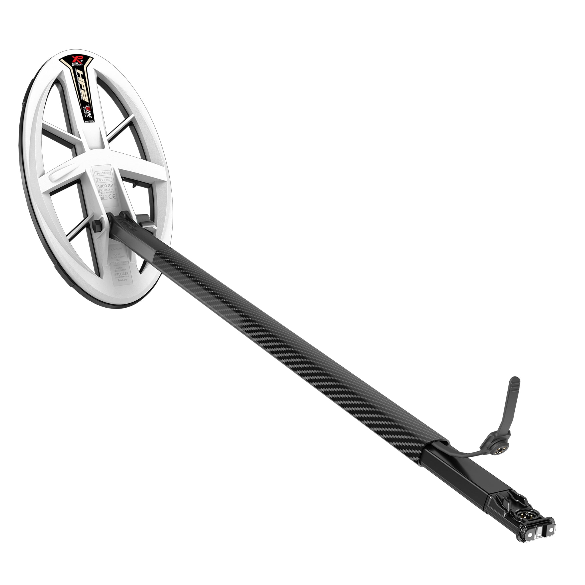 XP Deus II Elliptical 9.5” x 5” HF2 FMF High Power Precision Coil for DEUS II Metal Detectors