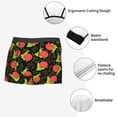 thumbnail image 6 of Daiia Cartoon Snail Men's Underwear Boxer Briefs, Cotton Stretch Moisture-Wicking Underwear-Medium, 6 of 9