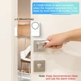 thumbnail image 6 of Greencycle Window Alarm Sensors,Sliding Door Alarms when Opened,Alarm Door Left Open,Door Alarm Delay,110dB Loud Alarm,Easy Installation,4 Alarm Modes,Suitable for Fridge, Dormitory,Home,Shop,8PK, 6 of 7