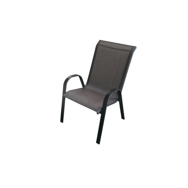 Mainstays Big Tall Mesh Outdoor Chair Tan Com - Best Mesh Patio Furniture