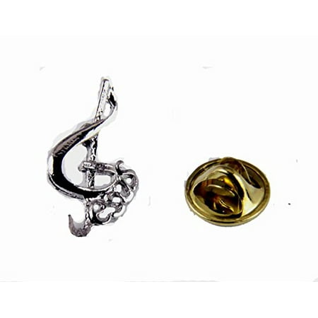 - Music Note & Jesus Lapel Pin Music Minister Volunteer Church Choir Lay Minister Clef Note