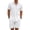 White, variant on RICHCOIN Mens 2 Piece Outfit Summer Beach Short Sleeve Button Down Shirts and Shorts Vacation Sets for Men