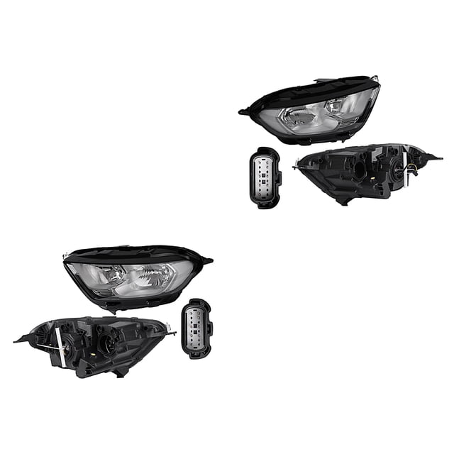 Par de Faros Delanteros Ecosport 2018 A 2020 Ford Generica Motor Eléctrico