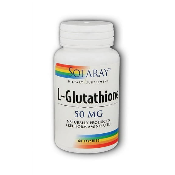Solaray L-Glutathione 50 mg - 60 Capsules