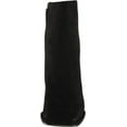 thumbnail image 2 of Sam Edelman Irie Black Suede Squared Toe Block Heeled Fashion Ankle Booties (Black Suede, 9.5), 2 of 6