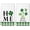 Lucky Shamrock Bottle Home, variant on Valentine's Day Love Kitchen Dish Towel Wedding Anniversary Red Heart Absorbent Dish Cloth, Set of 2 Hand Drying Soft Dish Towels for Kitchen Decoration, 16 x 24 Inch