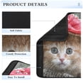 thumbnail image 4 of ALAZA Cat Wear Mushroom Hat Car Seat Belt Adjuster Neck Covers Shoulder Cushions Pads S, 4 of 8