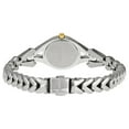 thumbnail image 3 of Seiko Women's SUP174 Cocktail Solar MOP Dial Two Tone Stainless Steel Swarovski Crystal Watch, 3 of 4