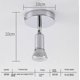 thumbnail image 1 of Led Chandelier Rotatable Adjustable Ceiling Mounted LED Chandelier Lights for Living Room Dining Room Kitchen Black&White&Silver, 1 of 4