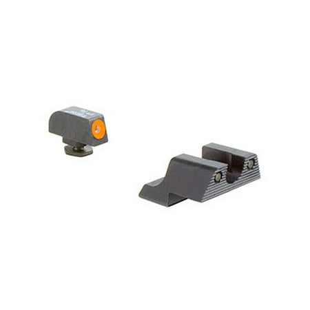 Trijicon GL113-C-600785 HD Night Sight Set Orange Front Outline For Glock 42 & 43 - (Best Glock 42 Sights)