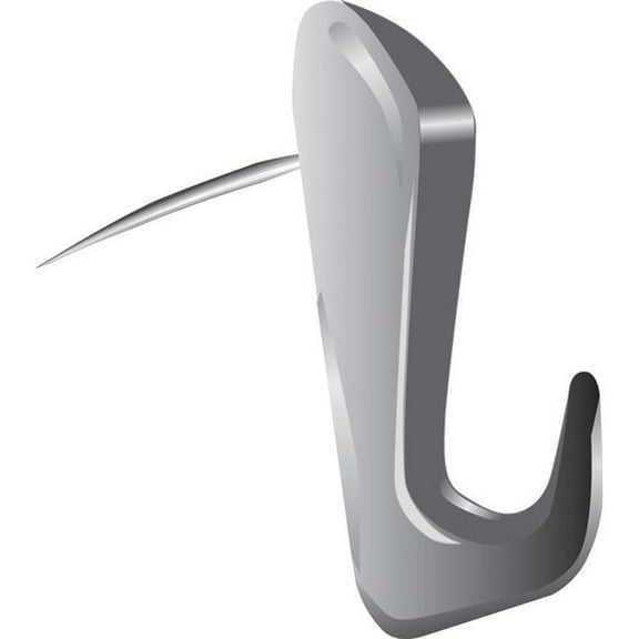 Hillman Fasteners #122393 4PK Medium Brass Pic Hanger