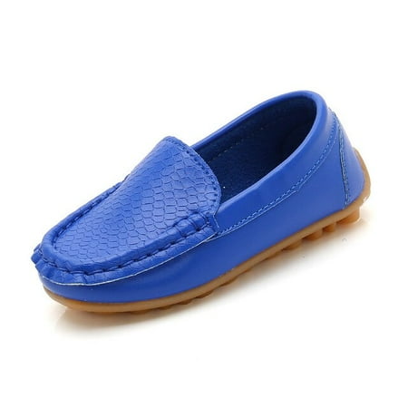 

Kids Shoes Candy Colors Unisex Boys Girls Soft Loafers Slip-on PU Leather Shoes For Children Size 21-38 Moccasin Hot