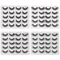 thumbnail image 2 of Pestañas hechas a mano 10 pares de pestañas postizas de pelo de visón de imitación 3D naturales largas, 2 of 6
